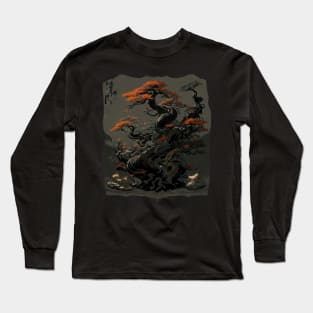 Japanese Shinto Spirit Tree Long Sleeve T-Shirt